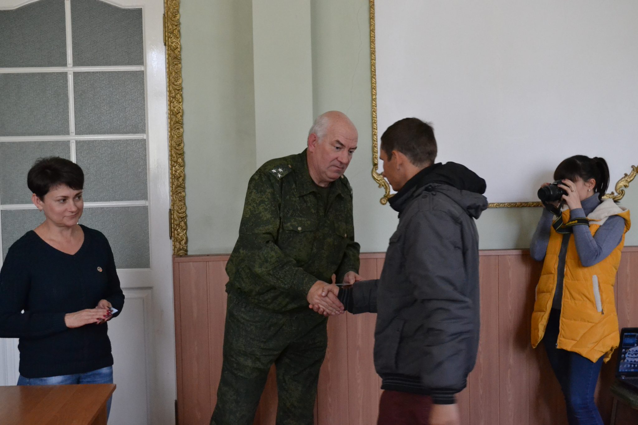 Сотрудники ГК «Донбассгаз» города Енакиево пополнили ряды ОД «ДР»