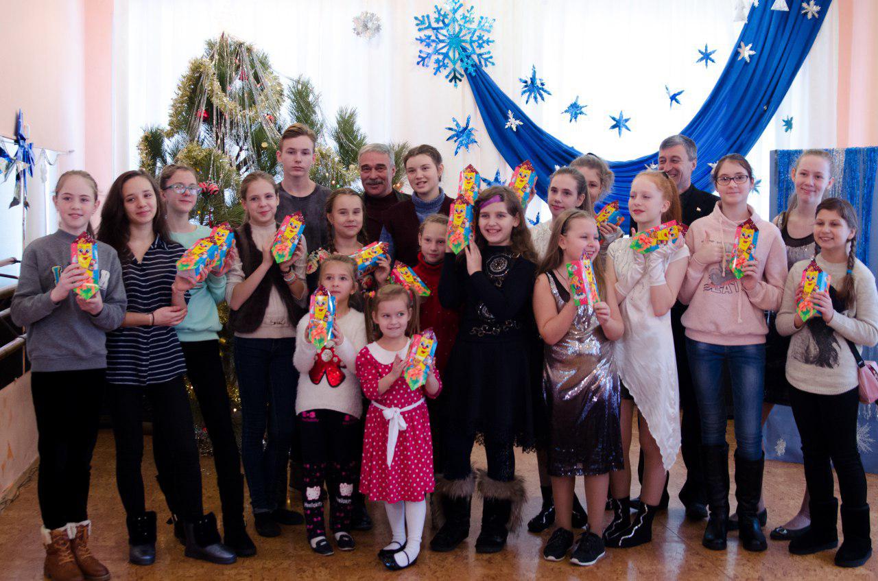 ОД «ДР» организовало праздничное мероприятие для детей Киевского района Донецка