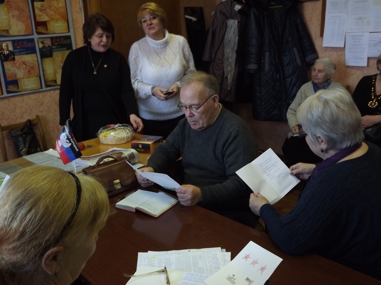 В Куйбышевском районе прошла встреча с активом Совета Ветеранов ВОВ