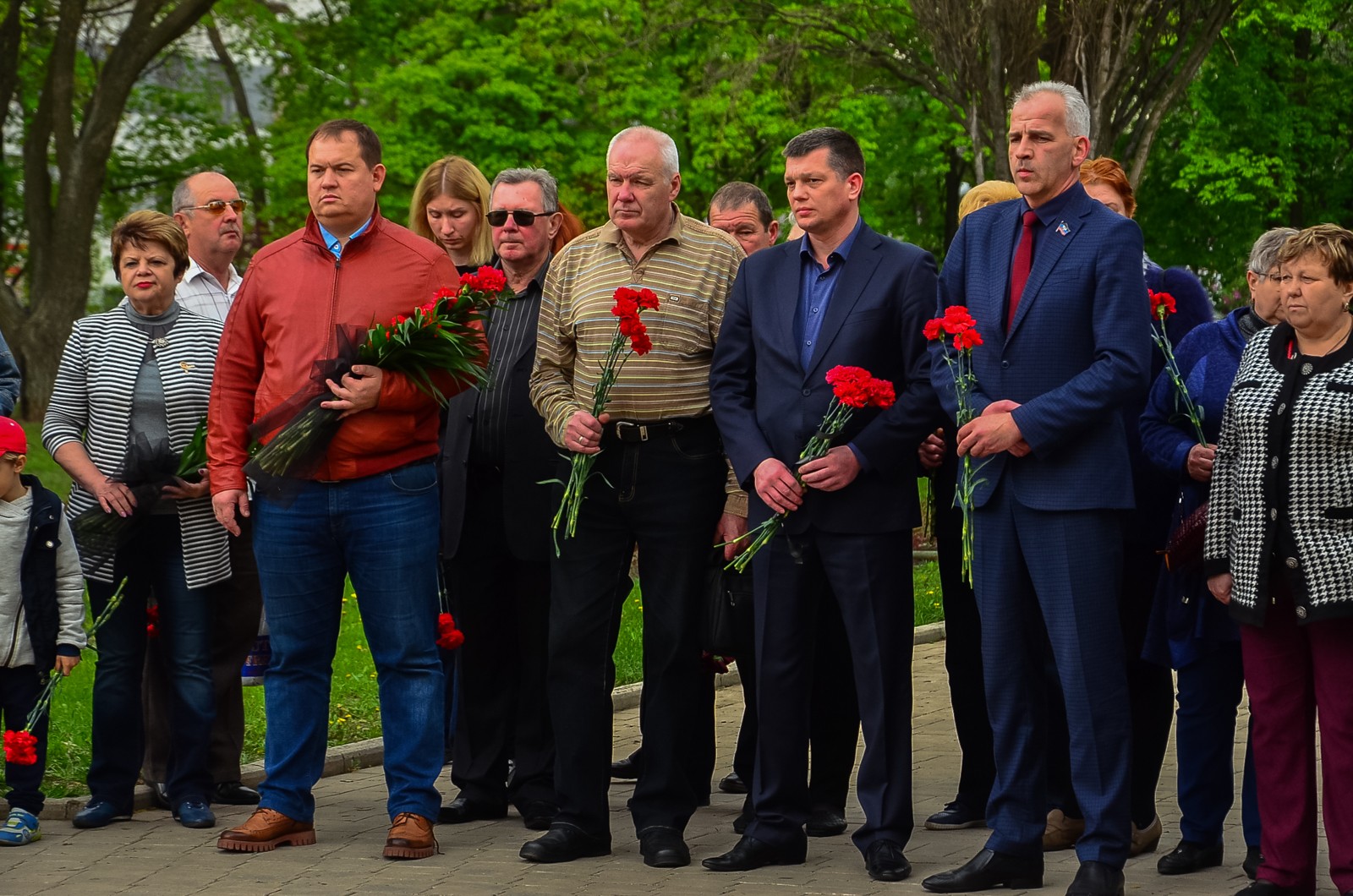 В Донецке почтили память погибших шахтеров в ЛНР