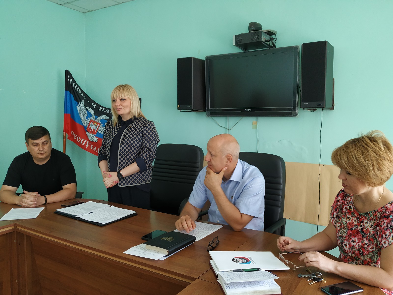 В Новоазовском районе избрали председателя местного комитета Народного контроля