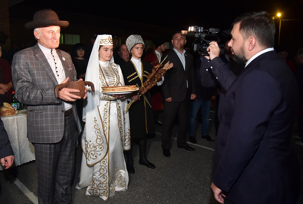 Глава ДНР Денис Пушилин прибыл с официальным визитом в Республику Южная Осетия