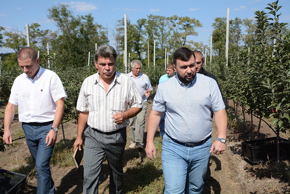 Глава ДНР Денис Пушилин провел встречу с аграриями