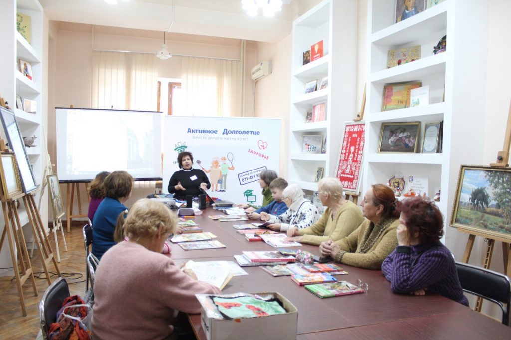 Для участников проекта «Активное долголетие» состоялось заседание клуба «Светлица»