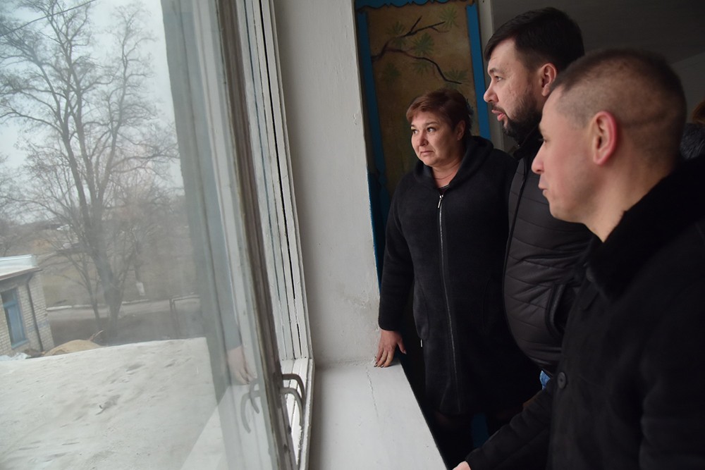 Неожиданный визит: Глава ДНР Денис Пушилин совершил рабочую поездку в Тельмановский район