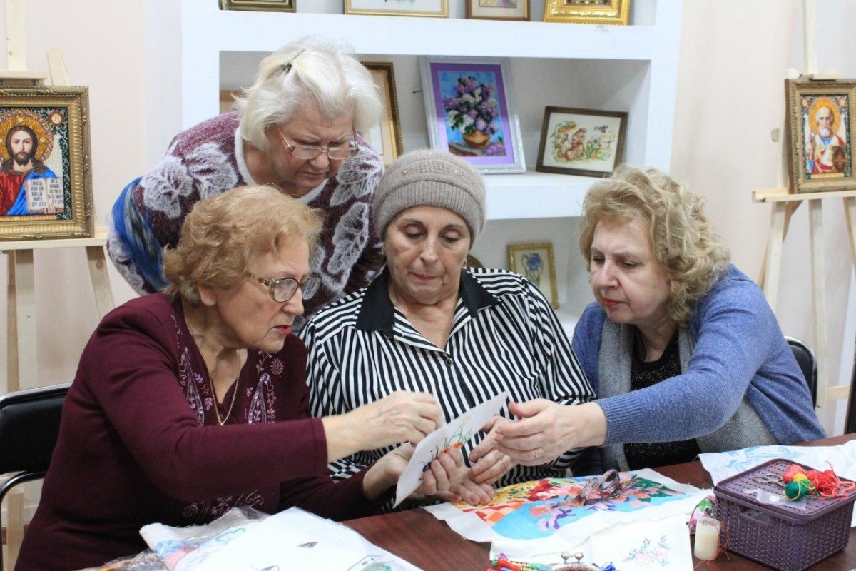 Участники проекта «Активное долголетие» встретились в клубе «Светлица»