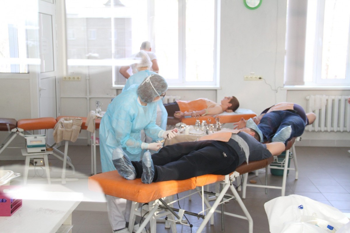 Макеевские активисты ОД» ДР» приняли участие в акции «Сдай кровь – спаси жизнь»
