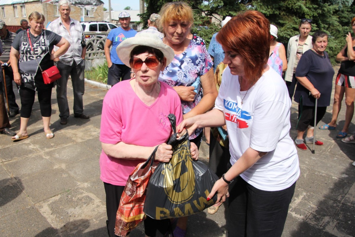 Помощь рядом: общественники побывали в прифронтовой Новогригорьевке