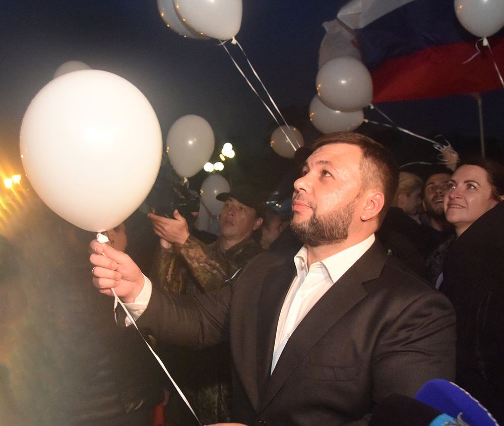 Денис Пушилин принял участие в акции «Ангелы» в память о погибших детях Донбасса