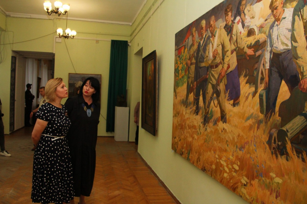 В Донецке открылась выставка, посвященная 80-летию начала войны
