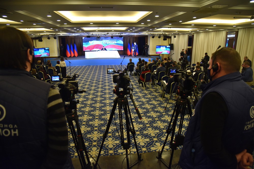 Денис Пушилин прокомментировал отказ Украины пропустить представителей зарубежных СМИ на пресс-конференцию в Донецке