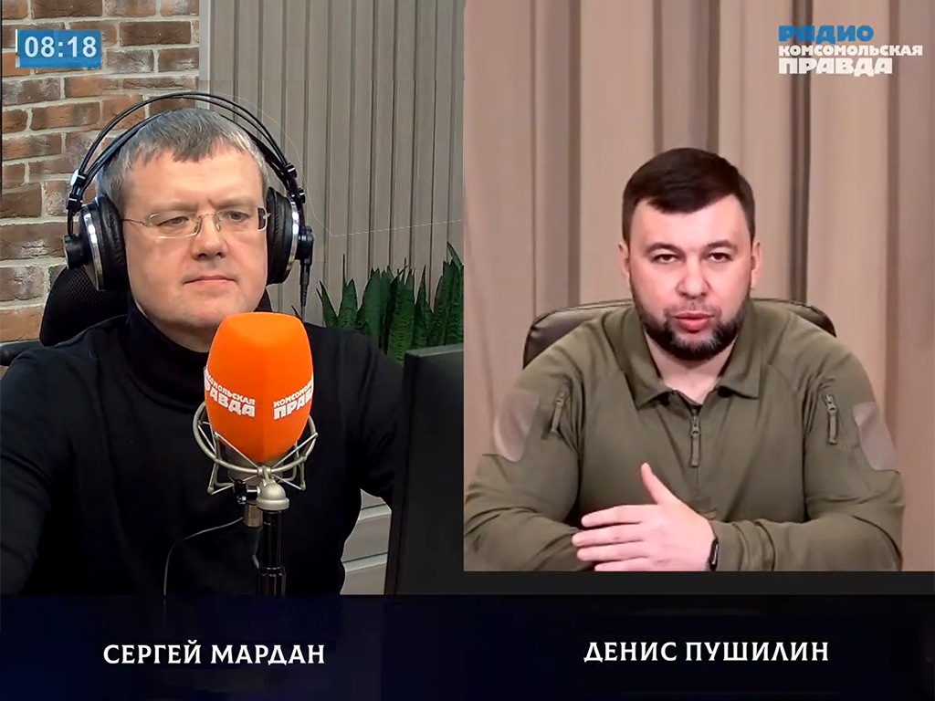 Денис Пушилин рассказал о действиях Киева, которые противоречат логике Минских соглашений
