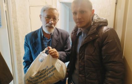 Помощь жителям города Енакиево от Общественного Движения «Донецкая Республика»