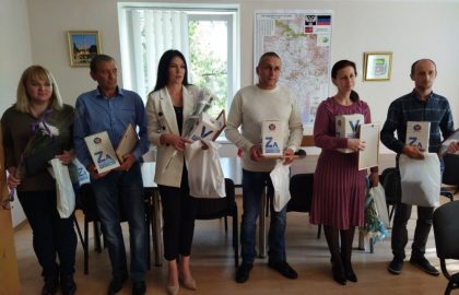 В Старобешево активистов ОД «ДР» поздравили с Днём поселка