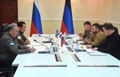 Денис Пушилин и Айсен Николаев обсудили вопросы сотрудничества Донецкой Народной Республики и Республики Саха (Якутия)