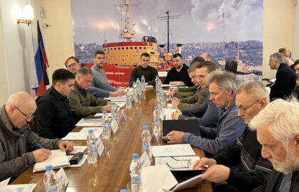 Дмитрий Патрушев и Денис Пушилин обсудили перспективы развития Мариупольского морского торгового порта