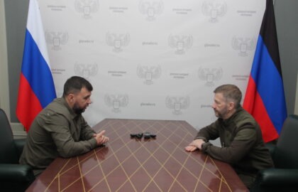 Денис Пушилин и Владислав Кузнецов обсудили планы сотрудничества ДНР и Чукотки