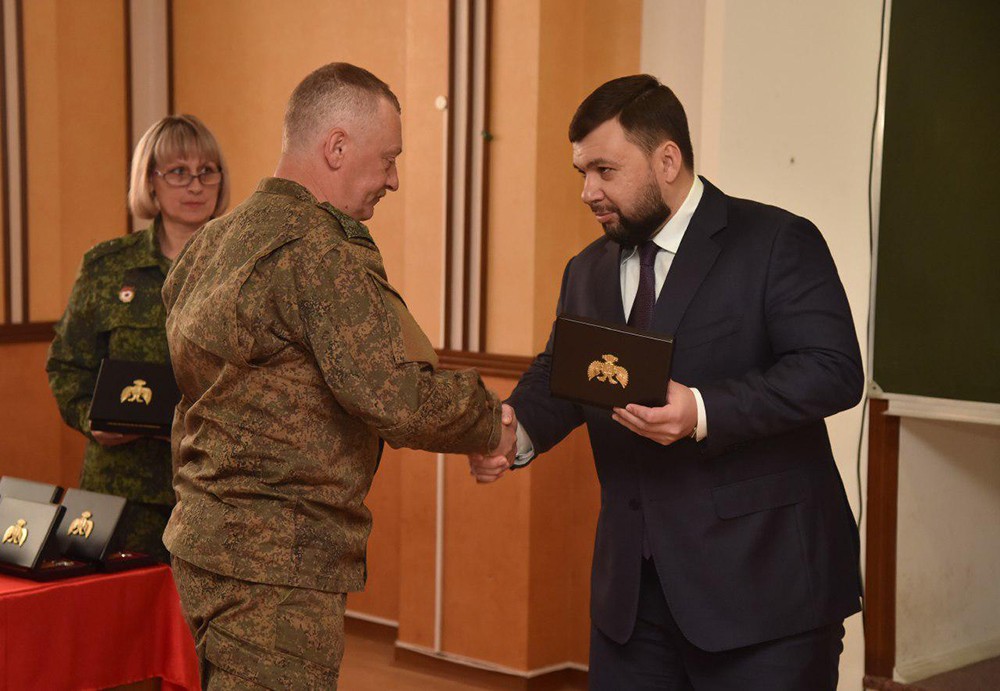 Глава ДНР Денис Пушилин вручил награды военнослужащим 3-й Отдельной гвардейской мотострелковой бригады