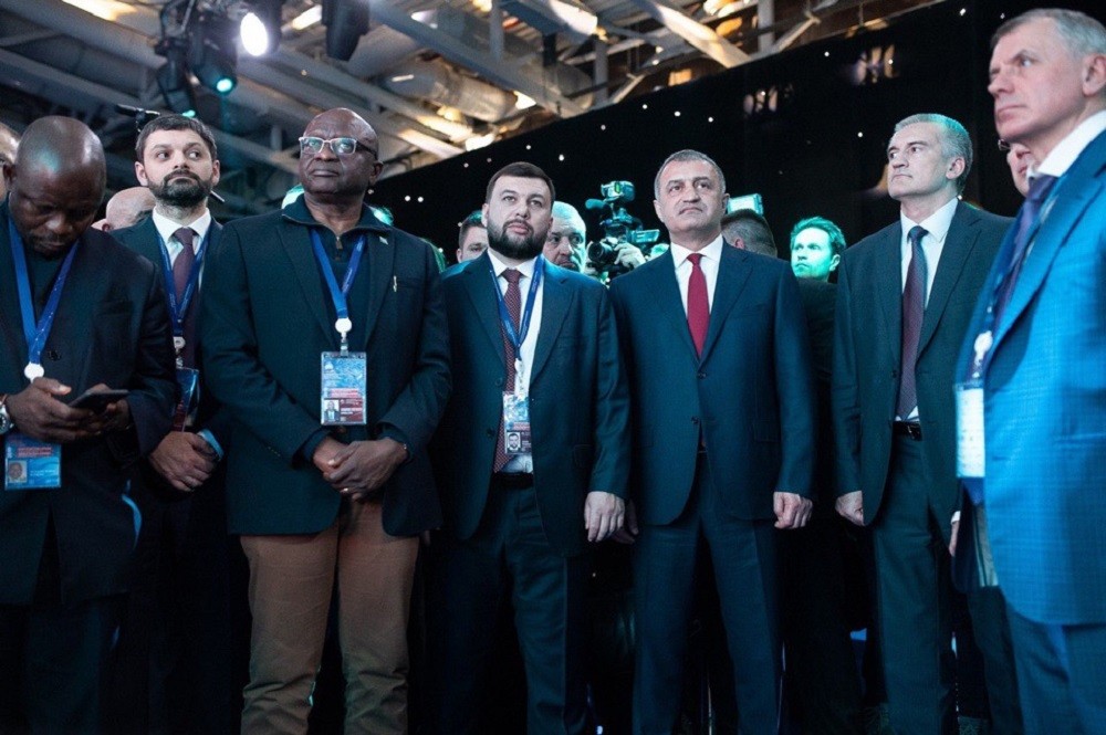 Глава ДНР Денис Пушилин принял участие в торжественной церемонии открытия V Ялтинского международного экономического форума