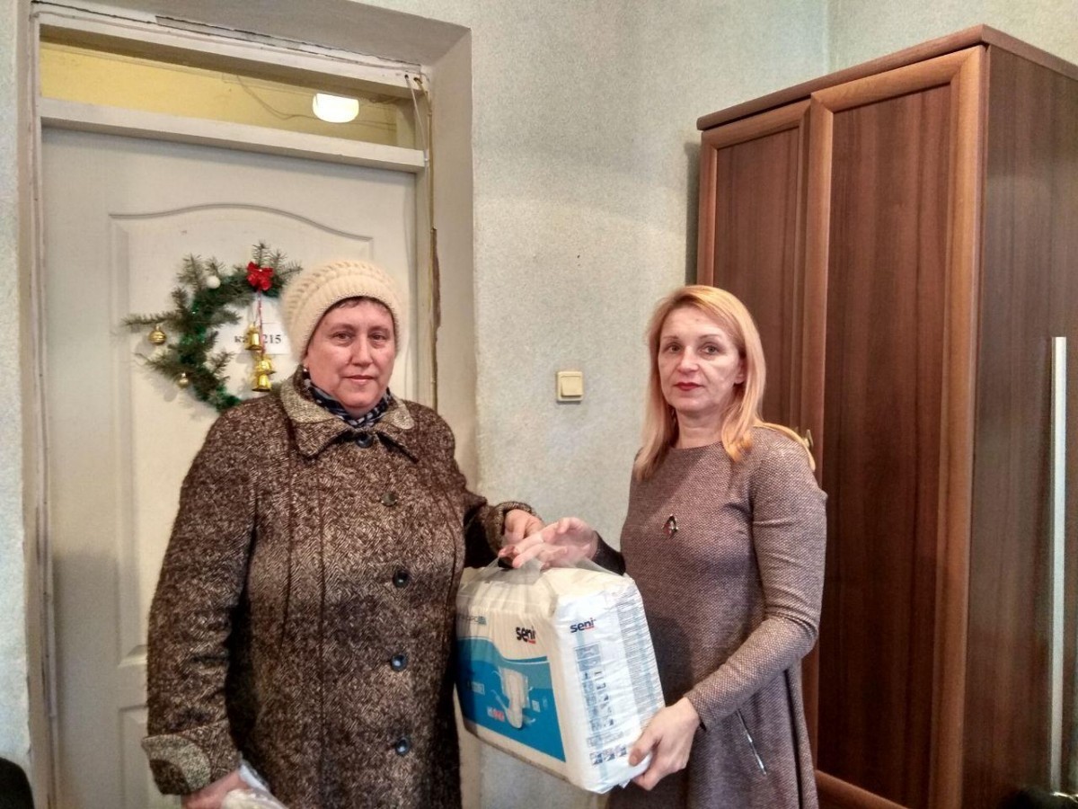 Необходимая помощь жителям Докучаевска от Общественного штаба