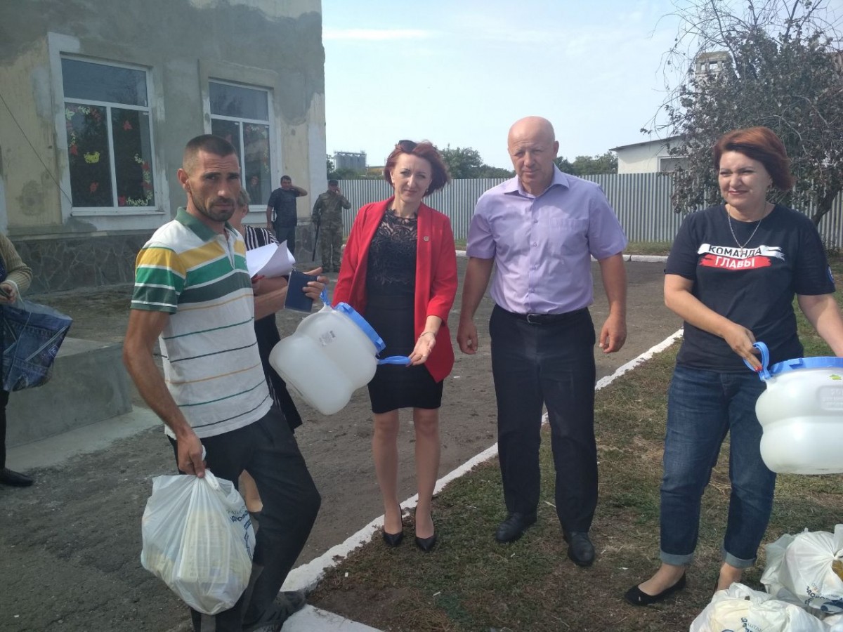 ЗДОРОВОеДВИЖЕНИЕ помогает жителям прифронтового села Набережное