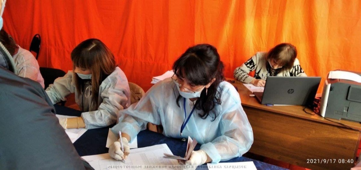 Жители ДНР продолжают голосовать на выборах депутатов Госдумы в Ростовской области