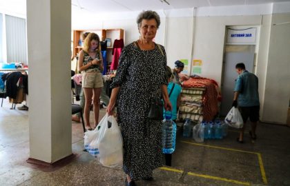 Активисты ОД «ДР» привезли гуманитарную помощь в Мариуполь и Волноваху