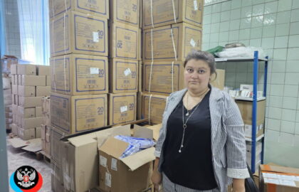Близко к сердцу: благотворители из Тулы передали в медучреждение ДНР гуманитарный груз