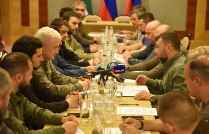 Денис Пушилин обсудил с делегацией Чеченской Республики вопросы развития регионального сотрудничества