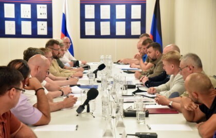 Денис Пушилин обсудил с российскими экспертами вопросы разработки стратегии развития территорий приазовского побережья