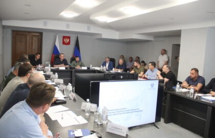Денис Пушилин и Николай Шульгинов провели совещание по вопросам работы энергетической системы Республики